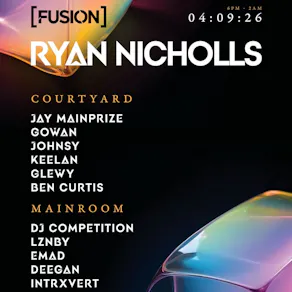[FUSION] Presents Ryan Nicholls