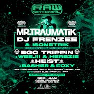 Raw Material presents: Mr Traumatik + more at Kudos Bar And Nightclub