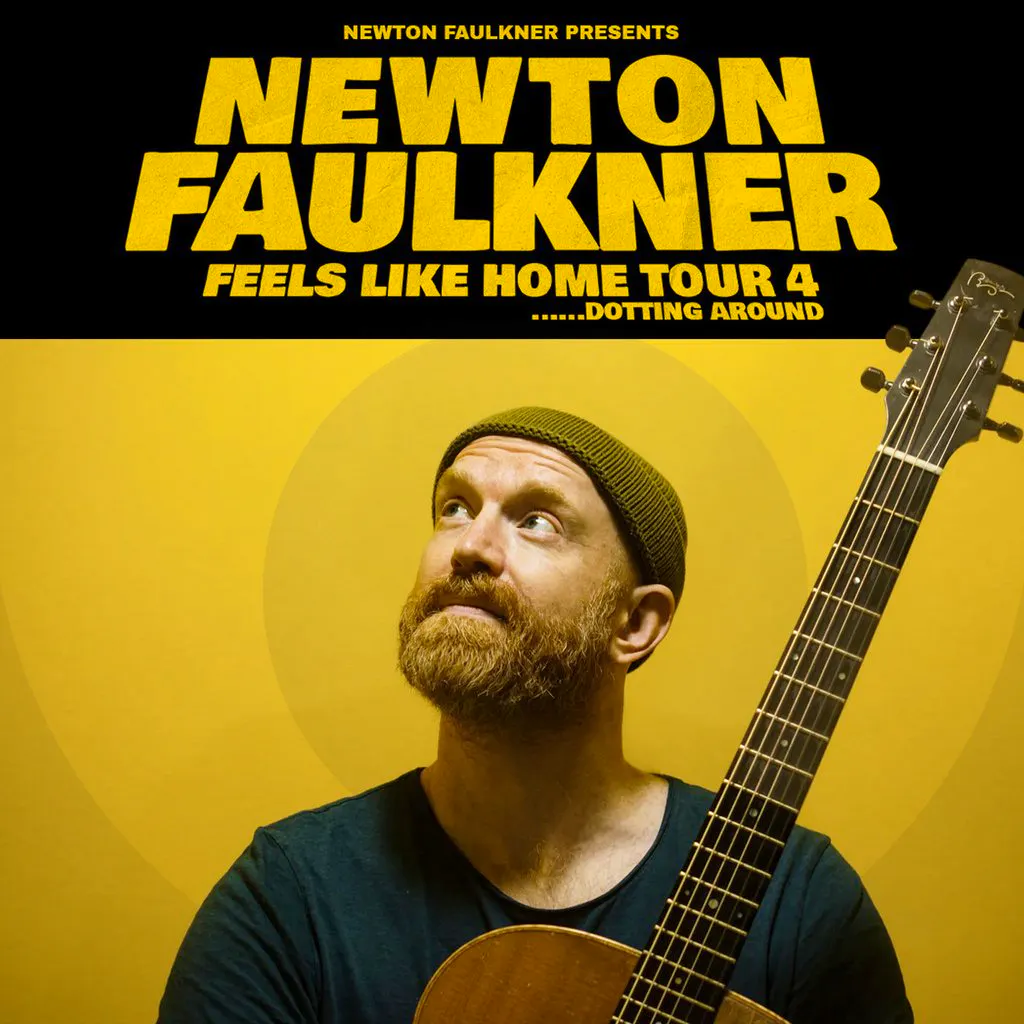 Newton Faulkner presents Feels Like Home Tour 4, dotting around at Old Fire Station