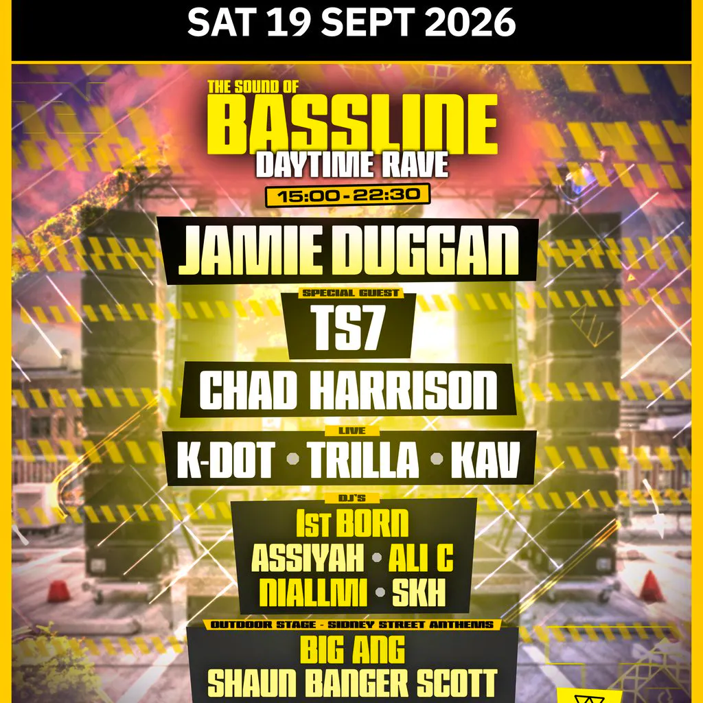 SOUND OF BASSLINE Daytime Rave! Sheffield at FORGE