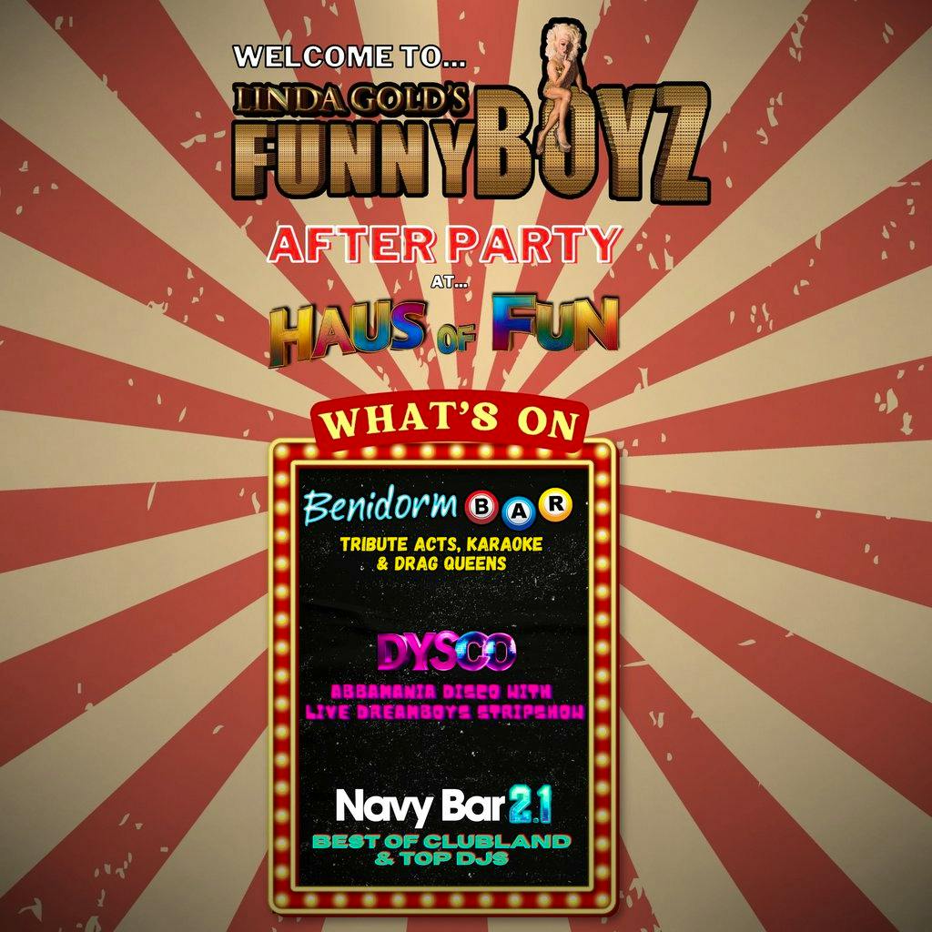 FunnyBoyz After Dark: Liverpool's Ultimate After-Party at HAUS OF FUN, Liverpool