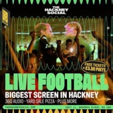 Live Football: FA Cup Final at The Hackney Social