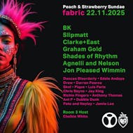 Peach & Strawberry Sundae at Fabric London