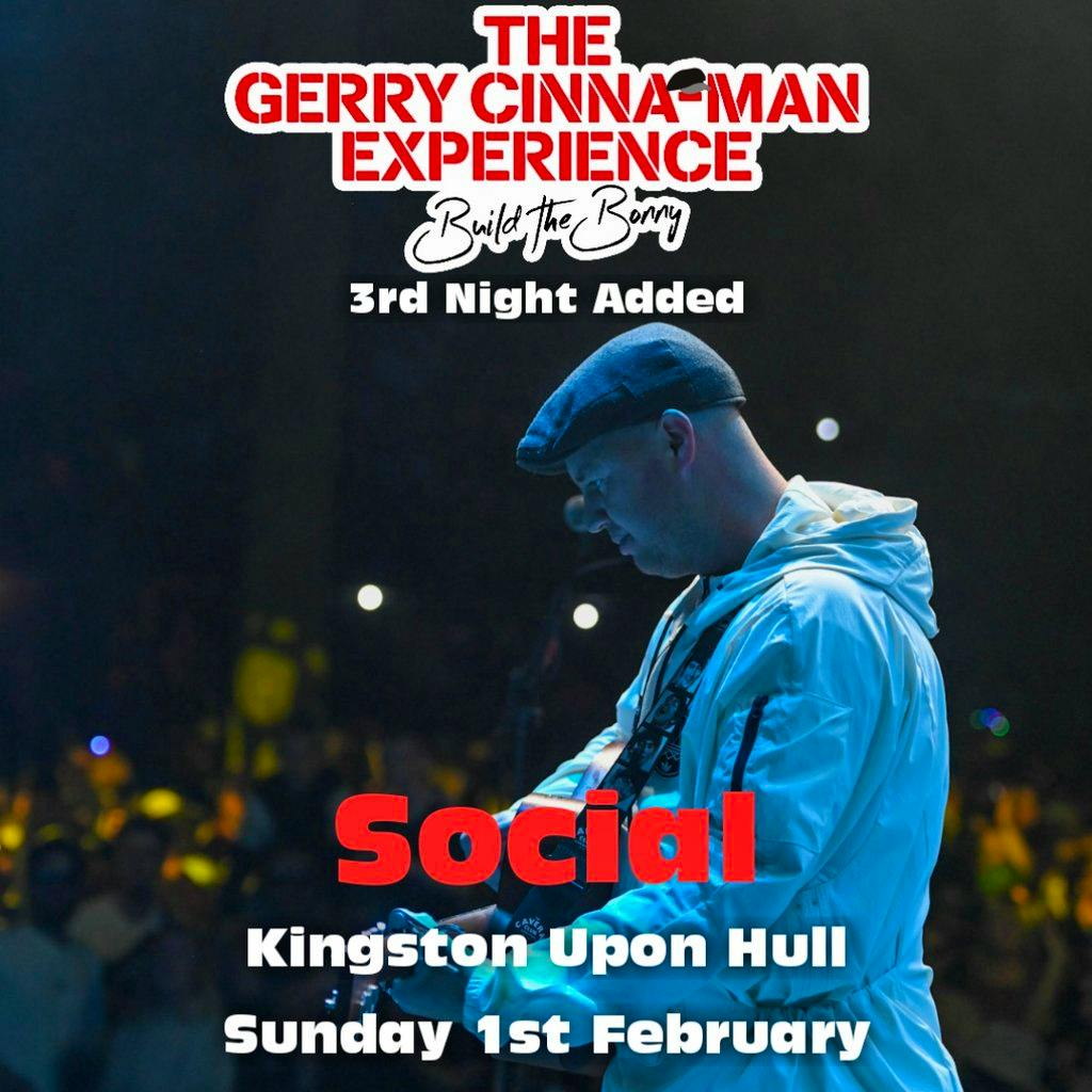 The Gerry Cinna-Man Experience at Humber Socail