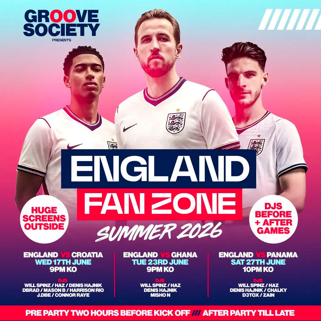 Groove Society England Fan Zone at Winkers at Winkers