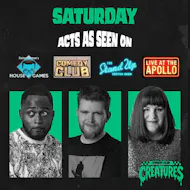 Saturday Night Showcase|| Creatures Comedy Club at Creatures Comedy Club