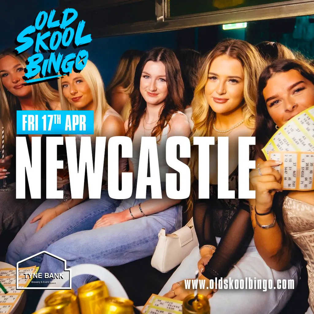 Old Skool Bingo Fri 17th April Newcastle at Tyne Bank Brewery