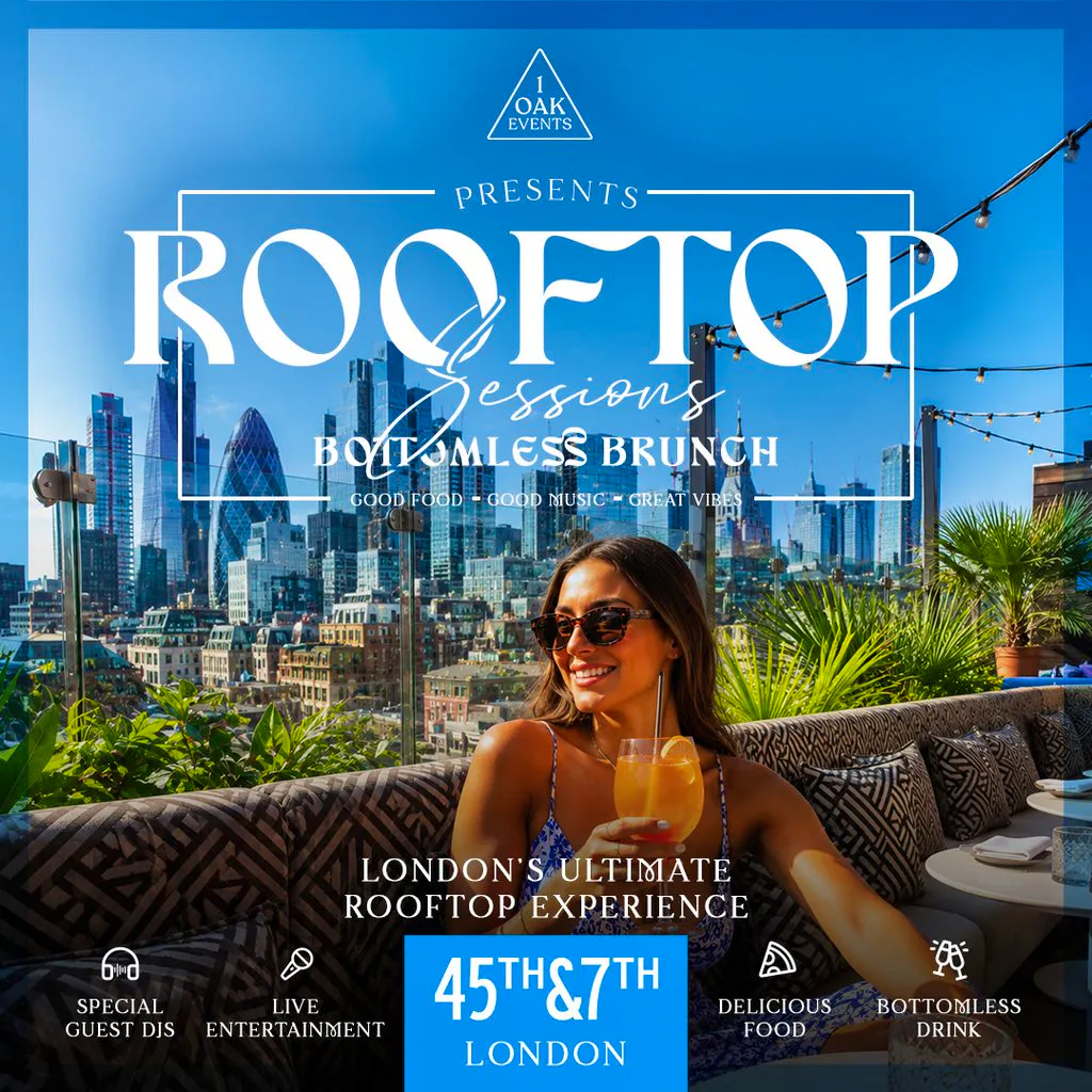 1OAK Events Presents Rooftop Session - Bottomless Brunch at 45th And 7th
