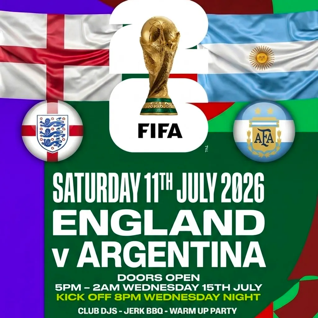 England vs Argentina @ Sunrooms at Sunrooms2 Southend On Sea