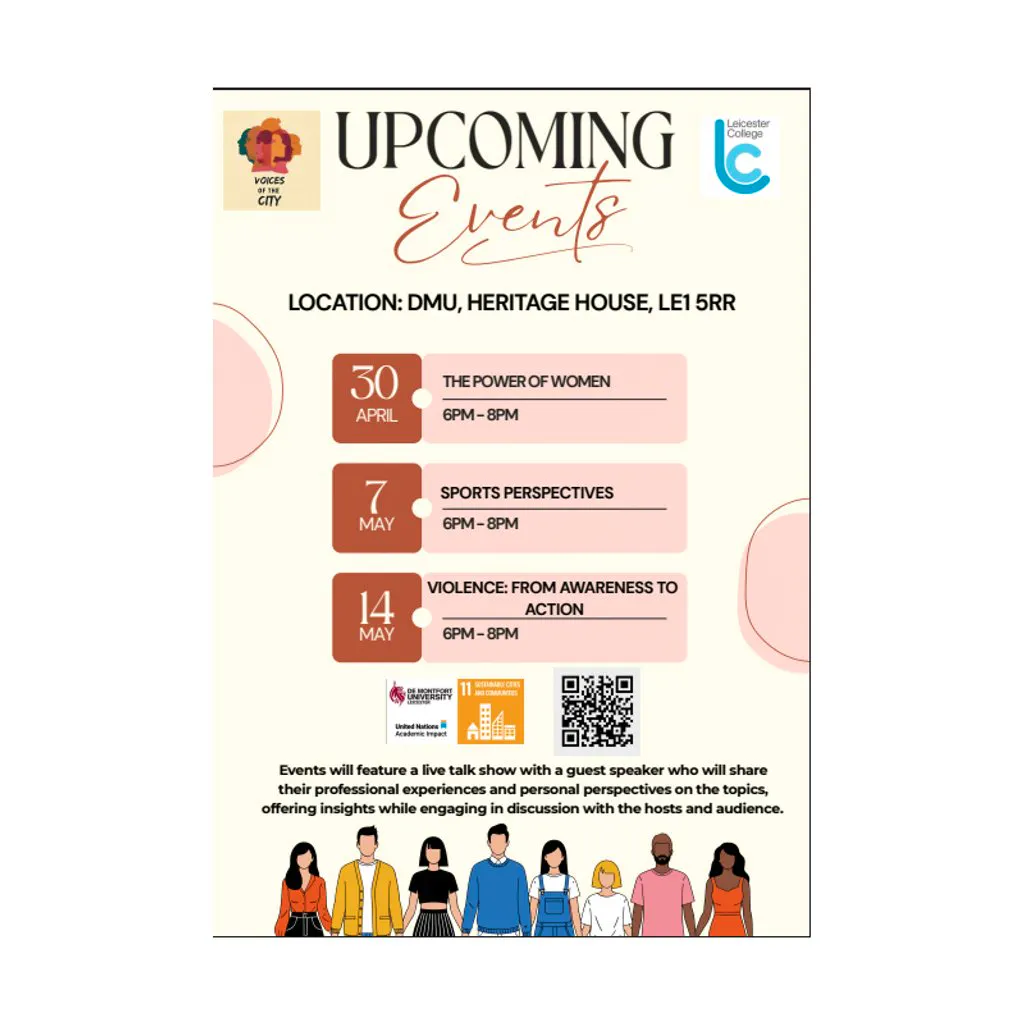 Voices of the City at DMU UN SDG Hub