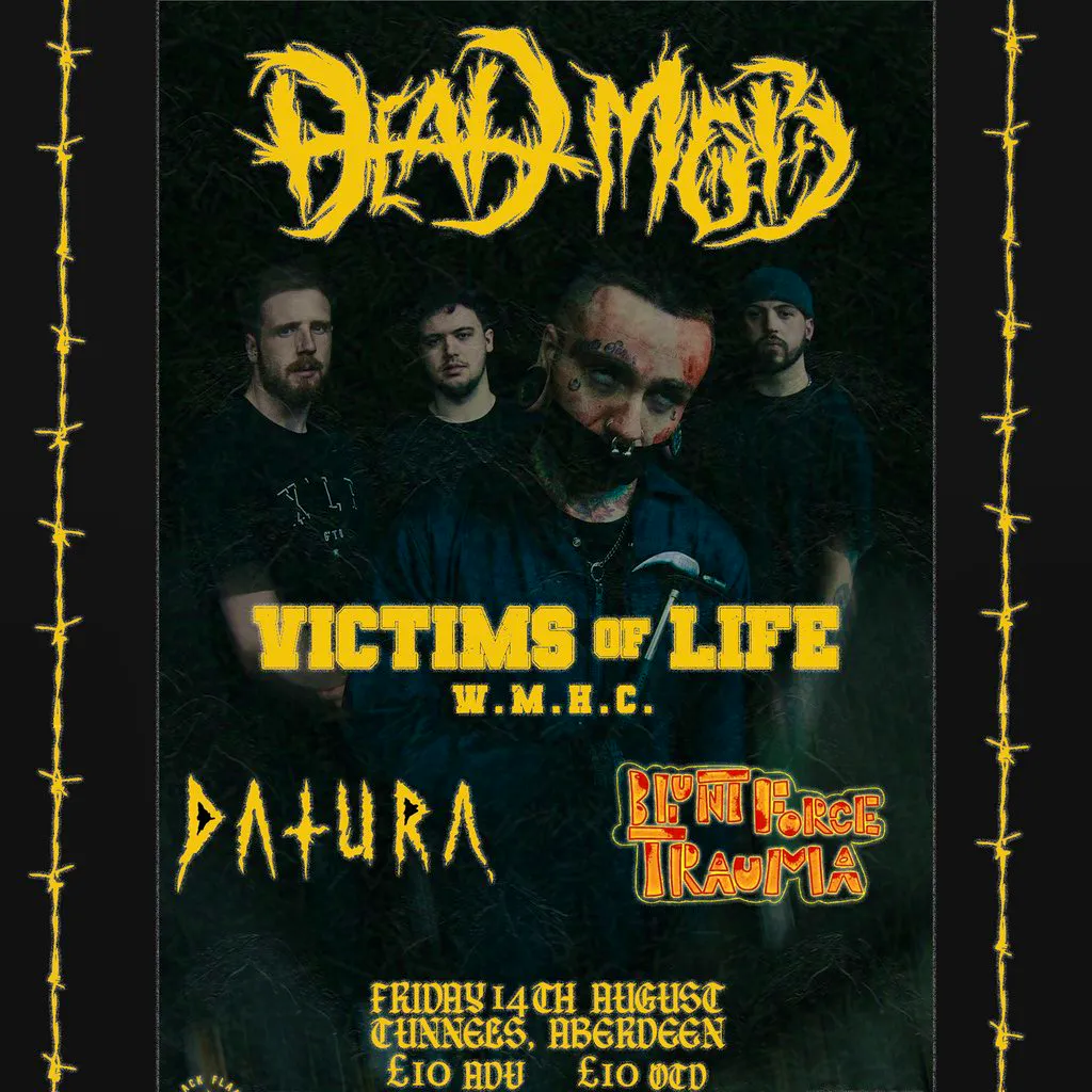 Dead Mob & Victims of Life - Aberdeen at Tunnels Aberdeen