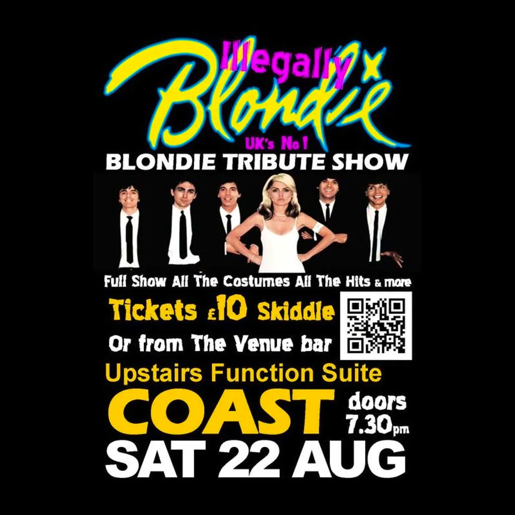 Illegally Blondie at Coast Bar, Restaurant And Events
