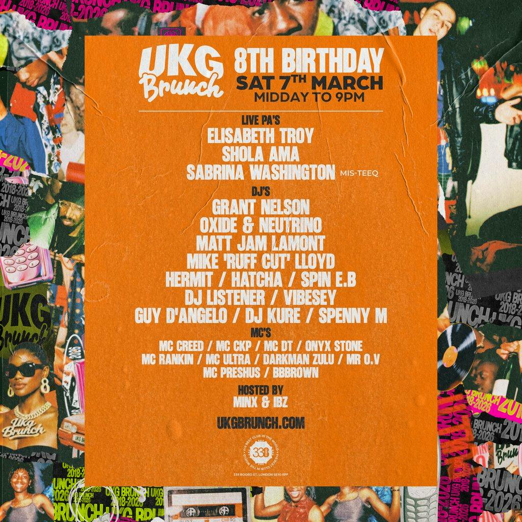 UKG Brunch 8th Birthday at Studio 338
