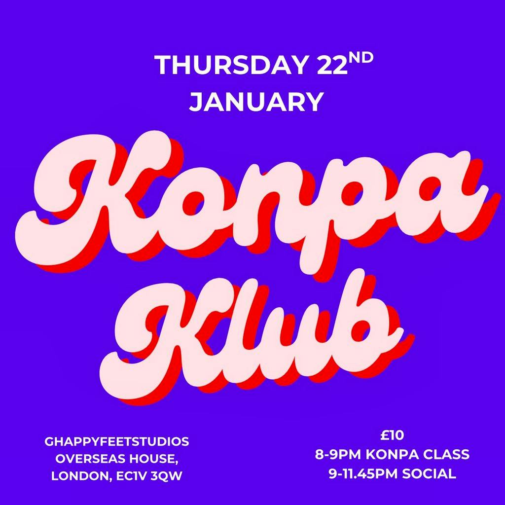Konpa Klub at G Happy Feet Studios