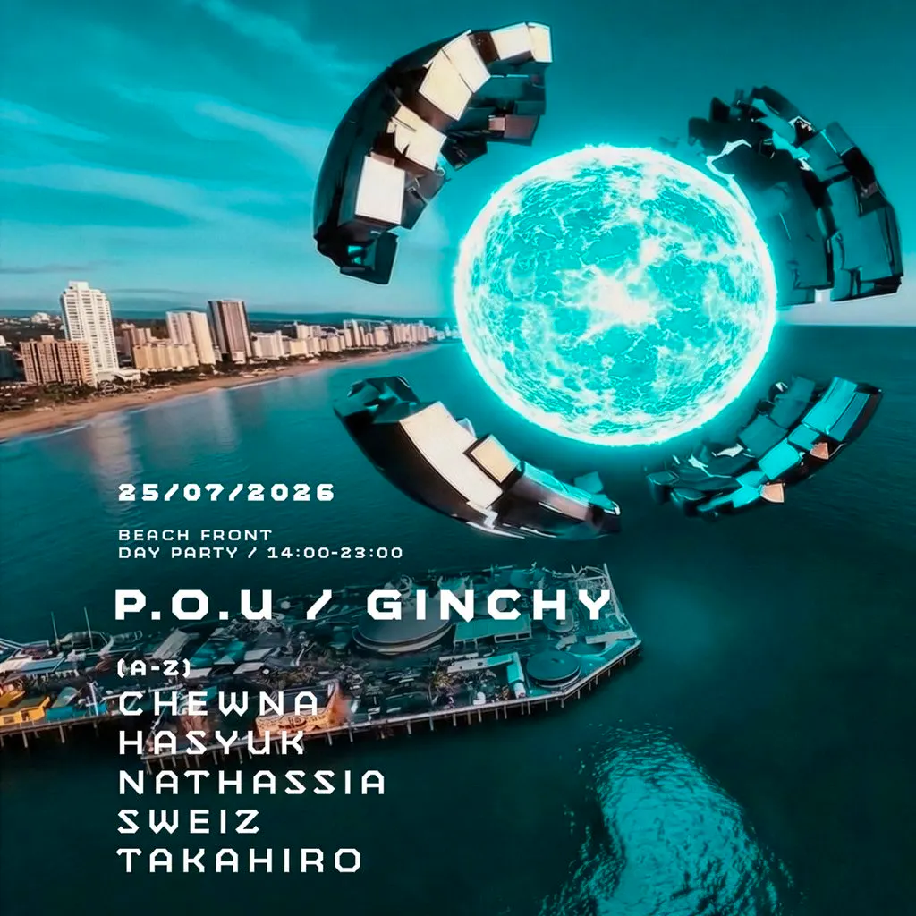 Melodicity By The Beach Day Party: P.O.U, Ginchy + More at Horizon
