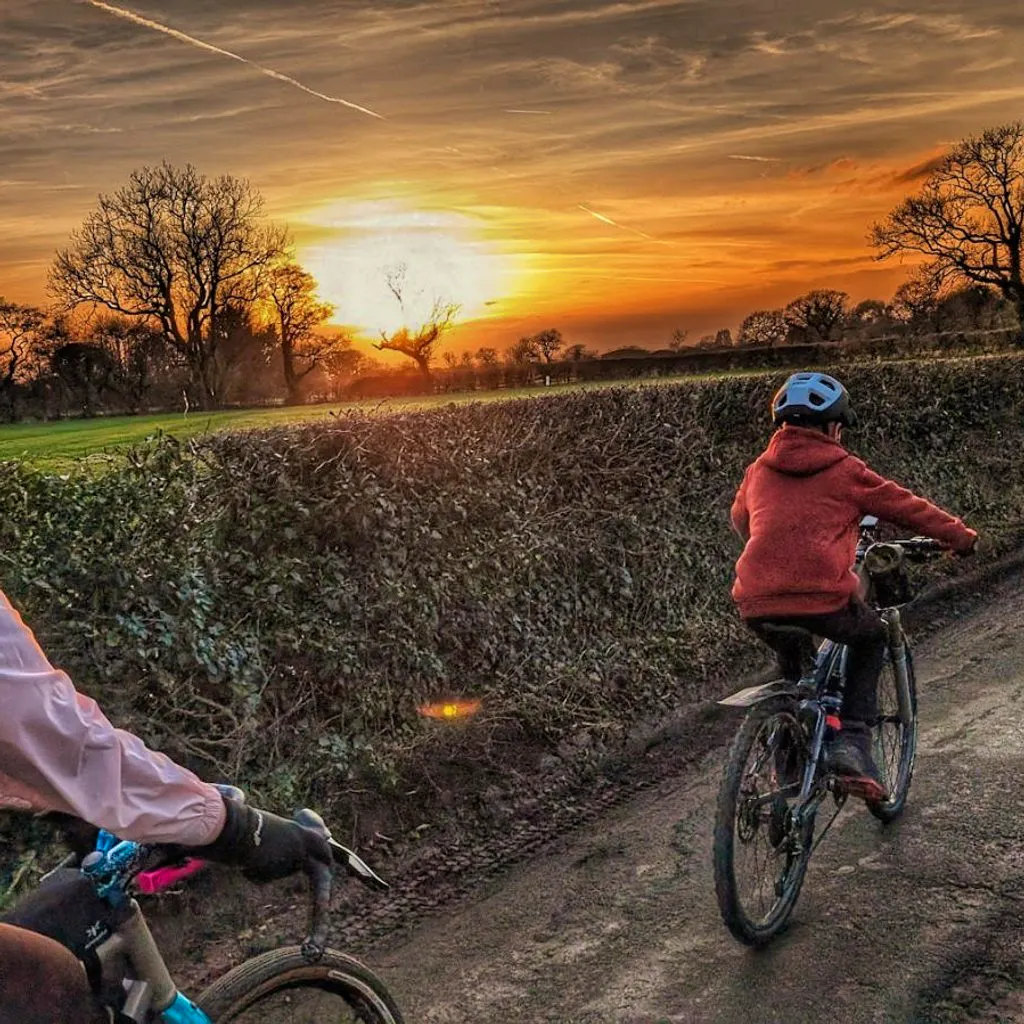 Family Bike Ride at Chew's Yard