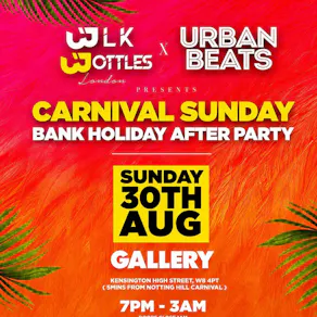 BLK Bottles London x Urban Beats Carnival After Party