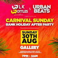 BLK Bottles London x Urban Beats Carnival After Party at Gallery Nightclub