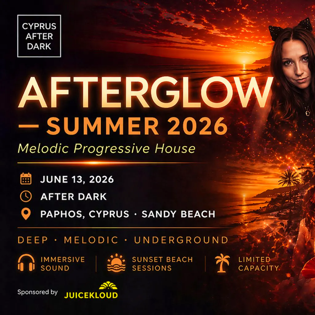 AFTERGLOW - Melodic Progressive House at Sandy Beach, Paphos at Sandy Beach Lempa