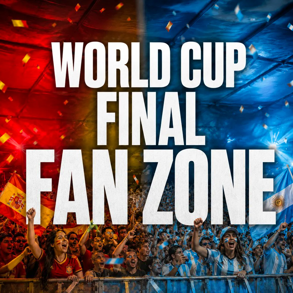 World Cup Fan Zone - Spain v Argentina at Scala