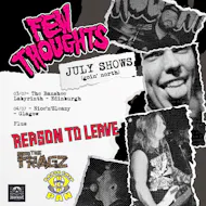 Few Thoughts / The Fragz / Radio Chip Pan / Reason to Leave at The Banshee Labyrinth