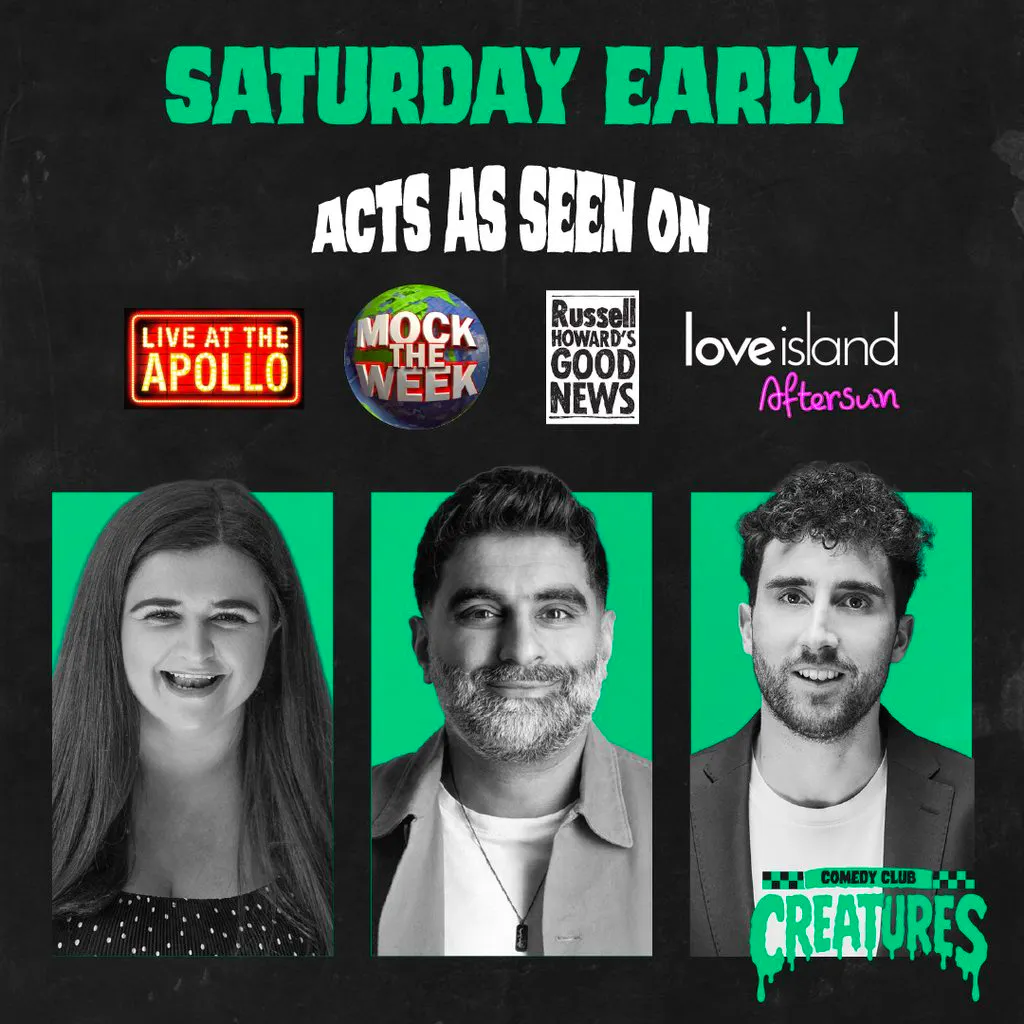 Saturday Afternoon Showcase|| Creatures Comedy Club at Creatures Comedy Club
