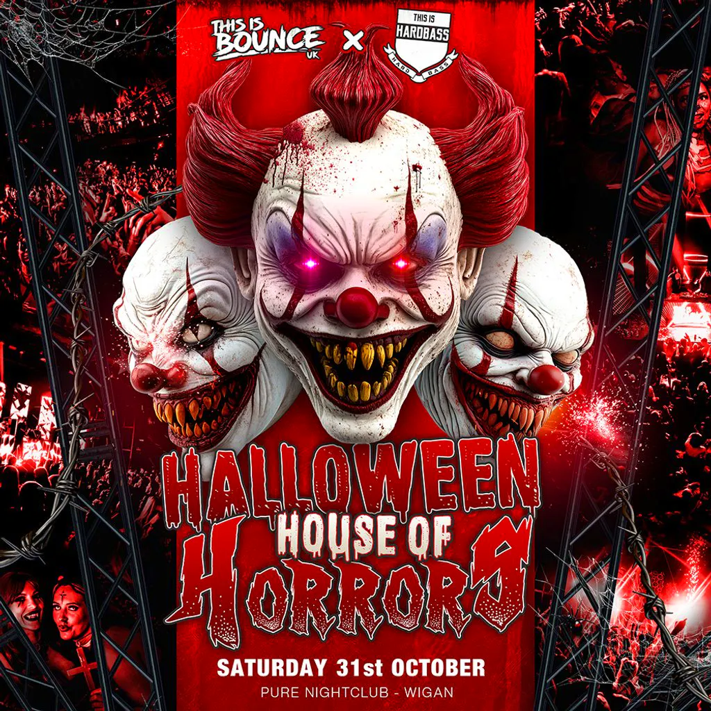 This Is Bounce UK Halloween House Of Horrors - Fancy Dress Rave at Pure Nightclub Wigan