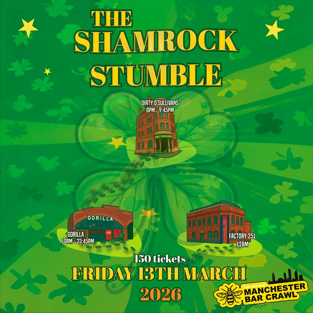The Shamrock Stumble - Friday 13th Special at Dirty O Sullivans