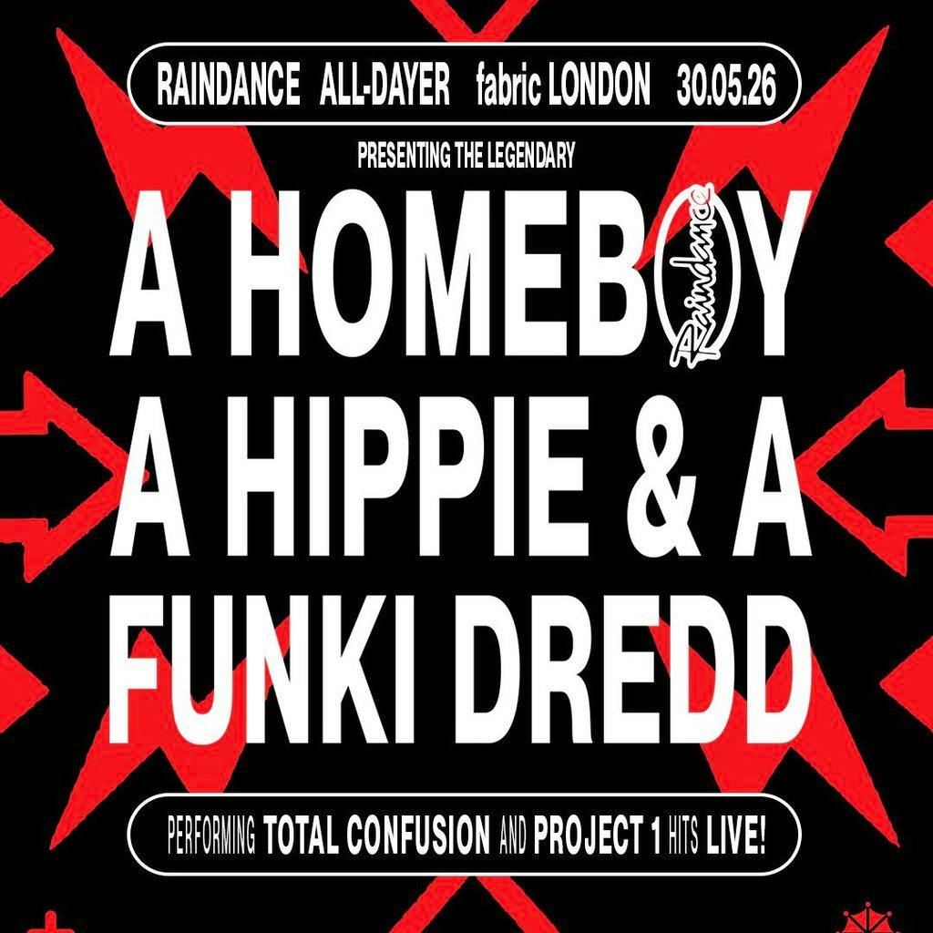 Raindance at fabric 2026 at Fabric London