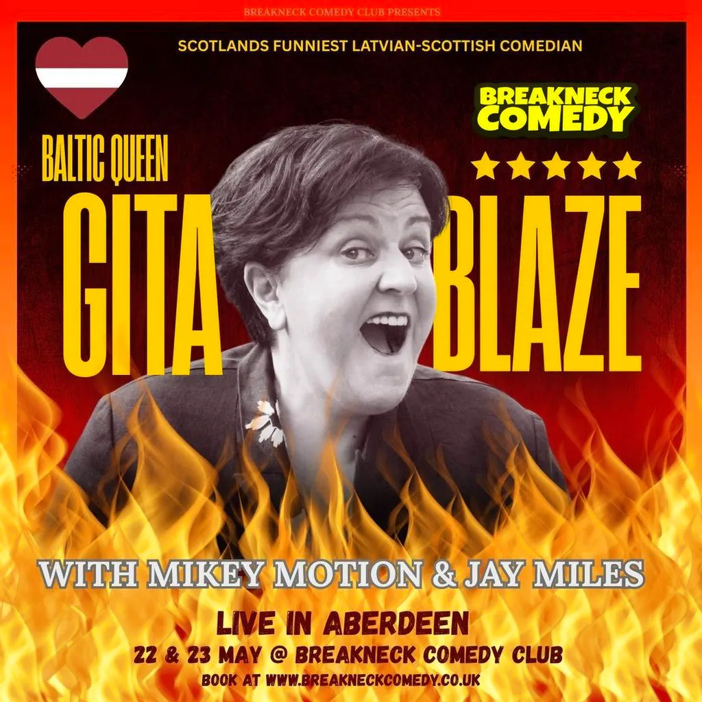 Gita Blaze at Breakneck Comedy