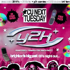 CU Next Tuesday | Y2K Edition | 15/09/2026