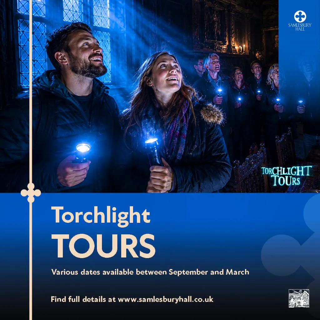 Torchlight Tours at Samlesbury Hall at Samlesbury Hall