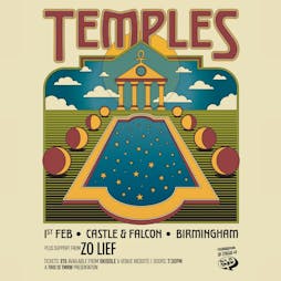 Temples Tickets | The Castle And Falcon Birmingham  | Wed 1st February 2023 Lineup