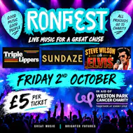 RONFEST - Triple Lippers, Sundaze and Elvis at The Cutlers Arms