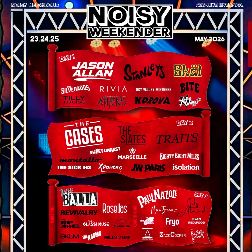 NOISY WEEKENDER (Liverpool) at Archive Liverpool