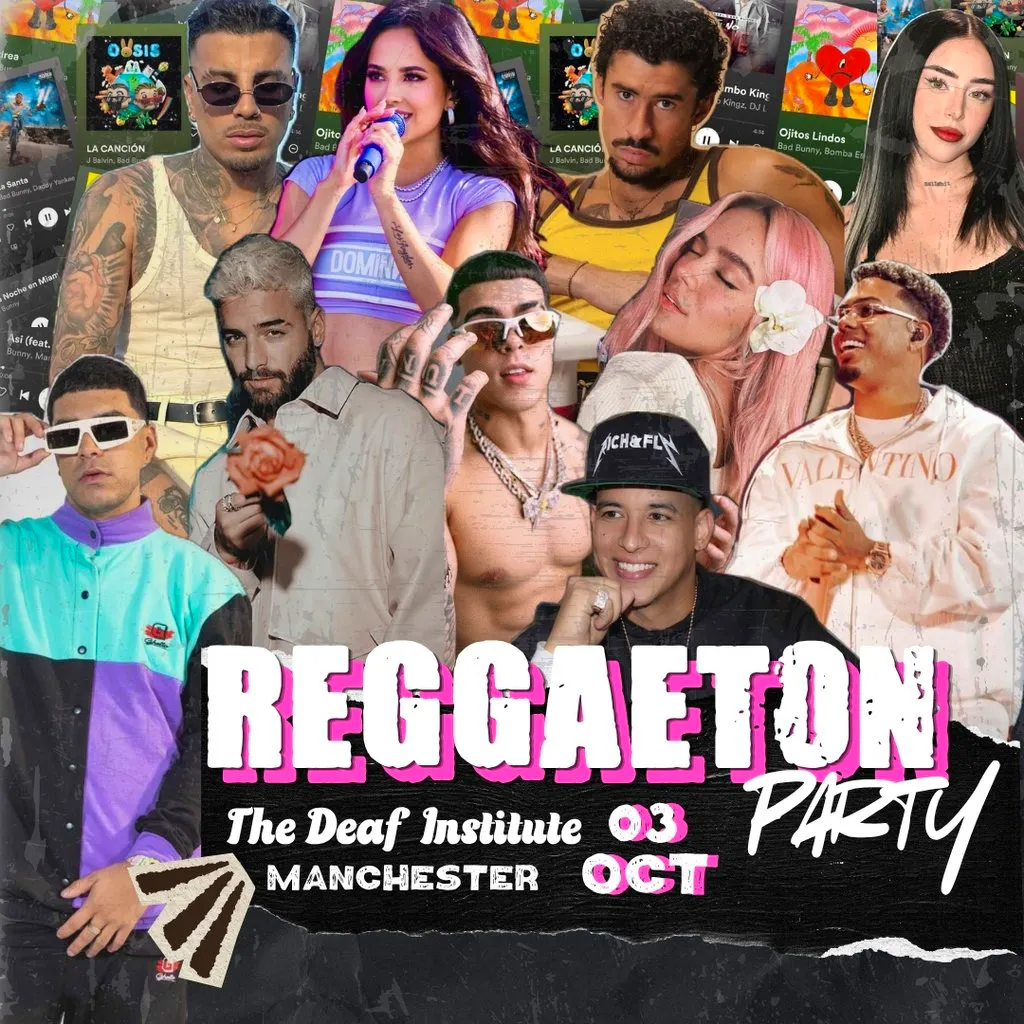 Reggaeton Party (Manchester) October 2026 at The Deaf Institute