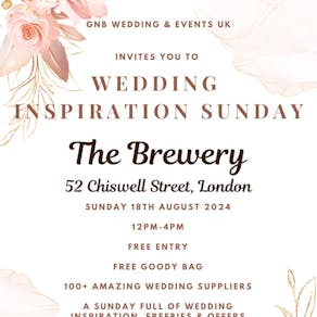 Wedding Inspiration Weekend The Brewery London