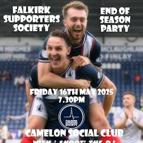 Falkirk Supporters Society End Of Season Party Fundraiser