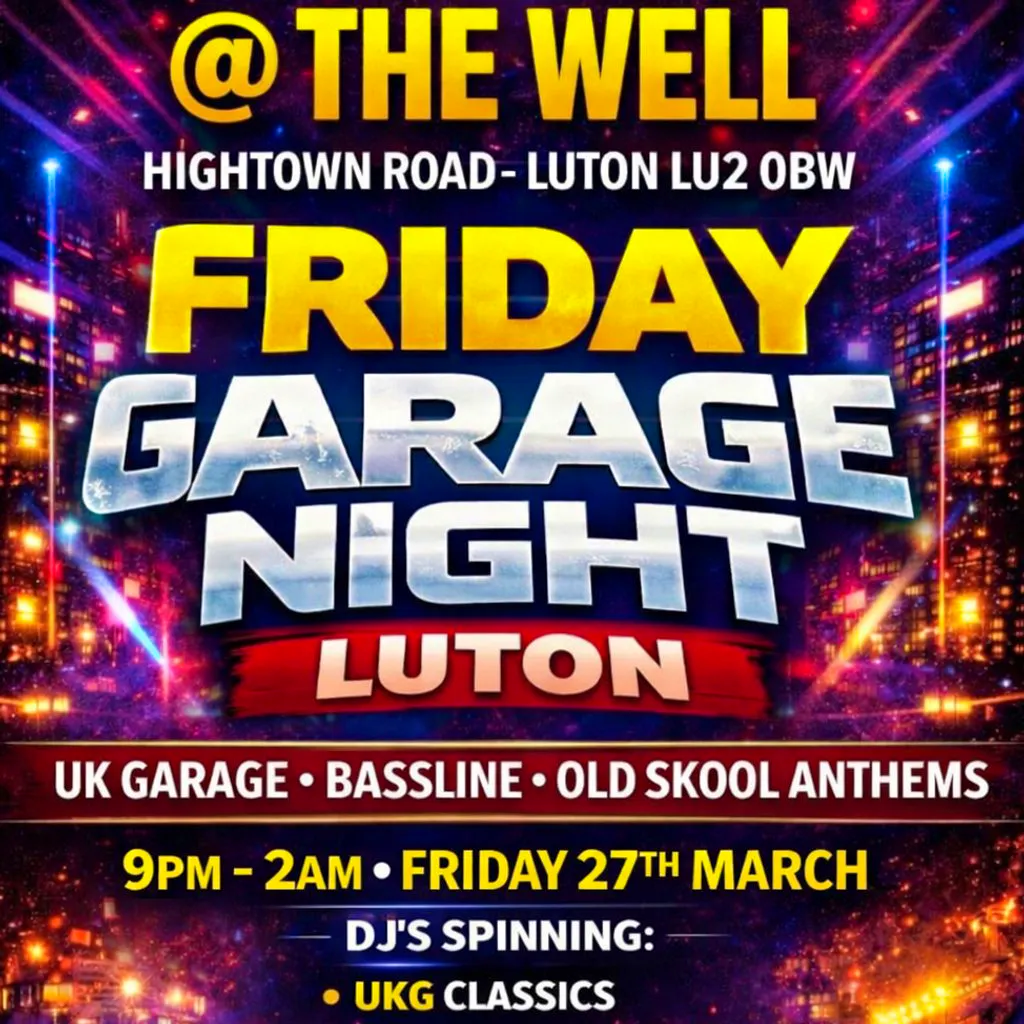 Garage night at the Well at The Well