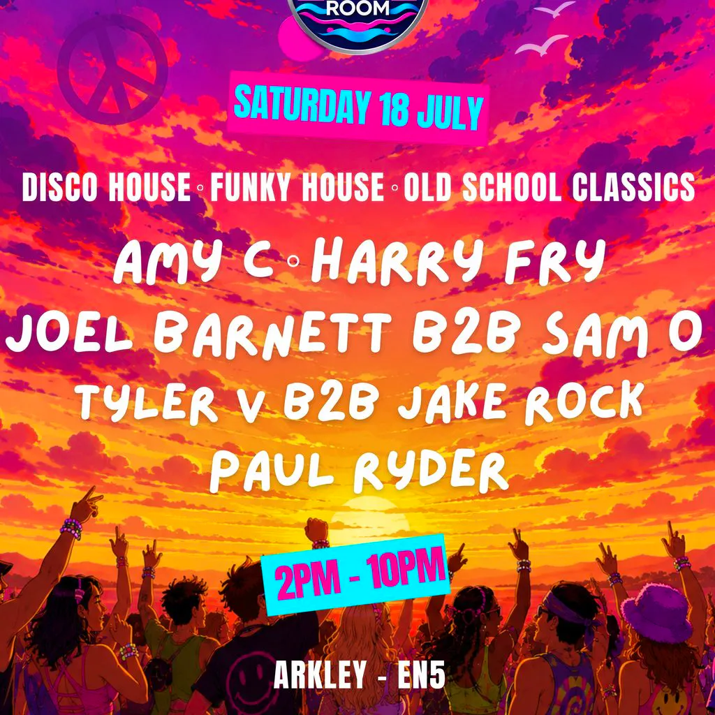 Rythm Room Summer Party - All Day Long - 18.07.26 at The Arkley 9