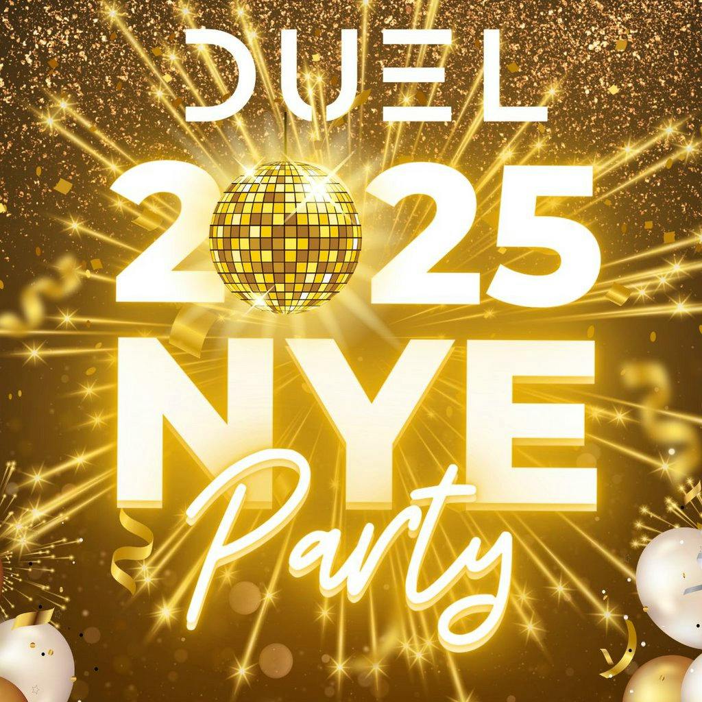 DUEL New Year's Eve: Two Floors, One Huge Night at DUEL Bar And Club