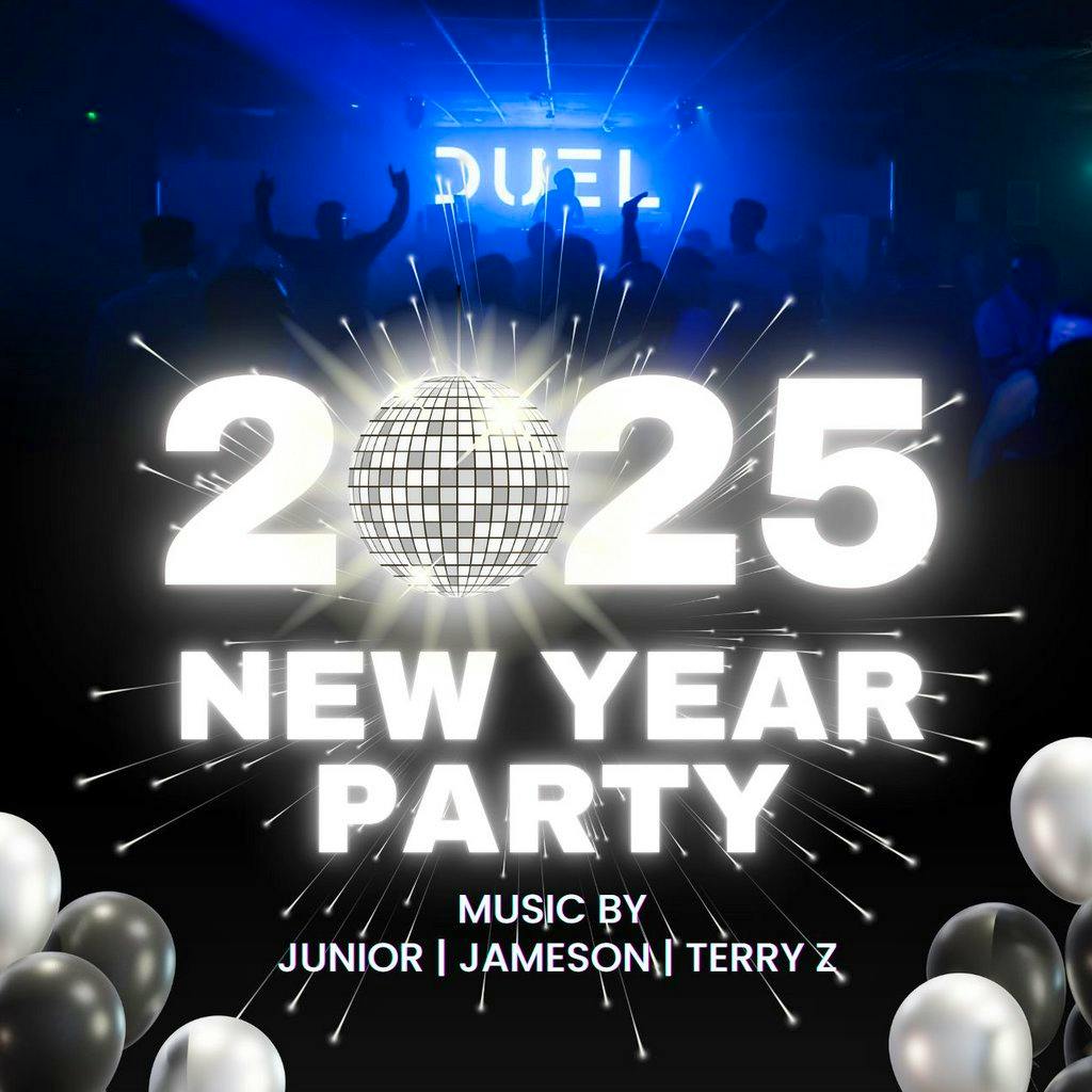 DUEL New Year's Eve: Two Floors, One Huge Night at DUEL Bar And Club