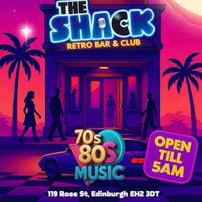New Year's Eve 2025 at The Shack Retro Bar & Club