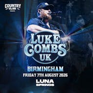 Luke Combs UK - With Full Band Live - Birmingham at Luna Springs Digbeth