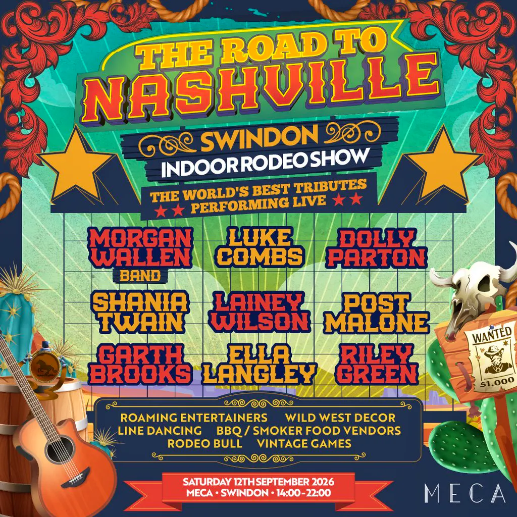 Road to Nashville Rodeo Show | MECA at Meca Swindon