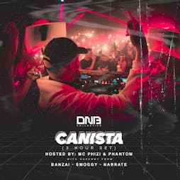 DNB Collective: Canista (3 Hour Set) Tickets | Amusement 13 Birmingham  | Fri 26th April 2019 Lineup