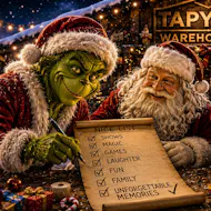 Christmas Family Festival Newcastle | Santa, Grinch & Snow at Tapyard