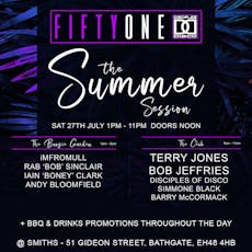 51 presents the Summer Session 2024 at Smiths Music Venue