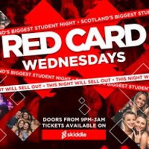 RED CARD Wednesday