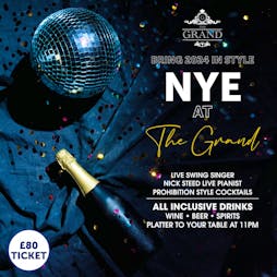 New Years Eve at The Grand Tickets | The Grand Warrington  | Sun 31st December 2023 Lineup